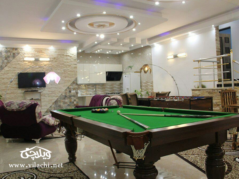 اجاره ویلای سه خوابه استخردار لاکچری در چالوس