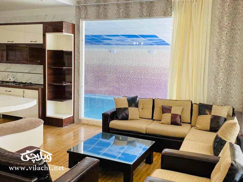 اجاره ویلا با دو استخر در نزدیکی کردان