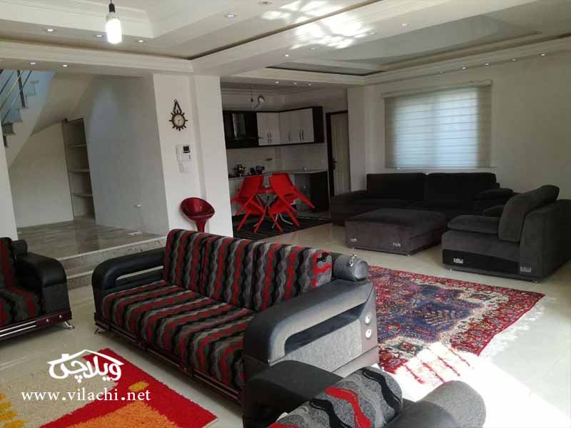 اجاره ویلا سه خوابه دوبلکس درچالوس