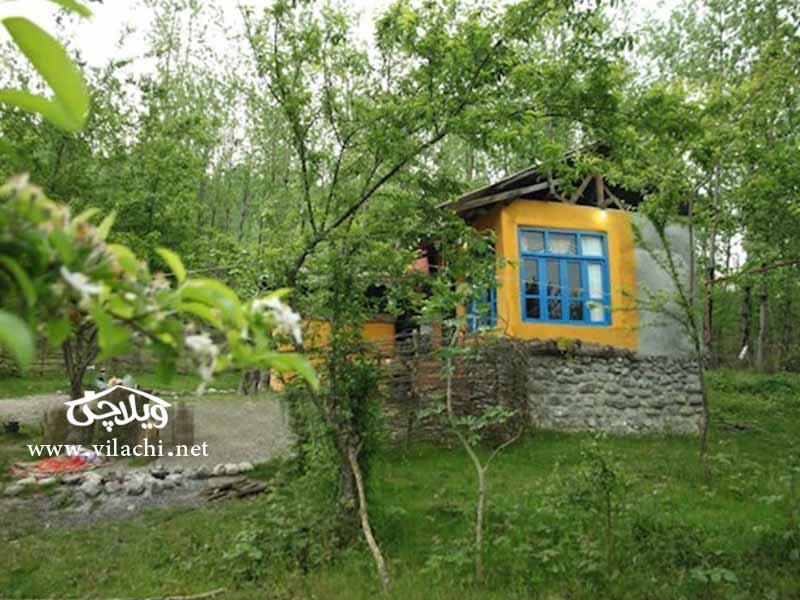 اجاره کلبه جنگلی رو به دریاچه در تالش