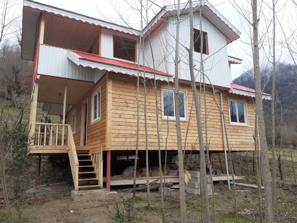 اجاره کلبه چوبی دو خواب در ماسال