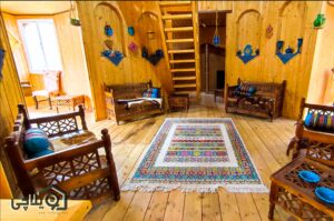 اجاره ویلا جنگلی لوکس استخردار طراحی مدرن و سنتی در قلعه رودخان